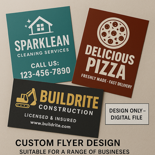 DESIGN for FLYER (1 side)
